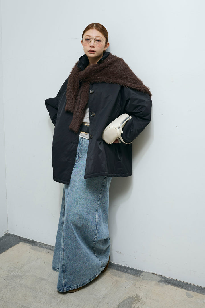 [予約/SET]キルトライニングAライントレンチ+オーセンティックデニムSK(2set)