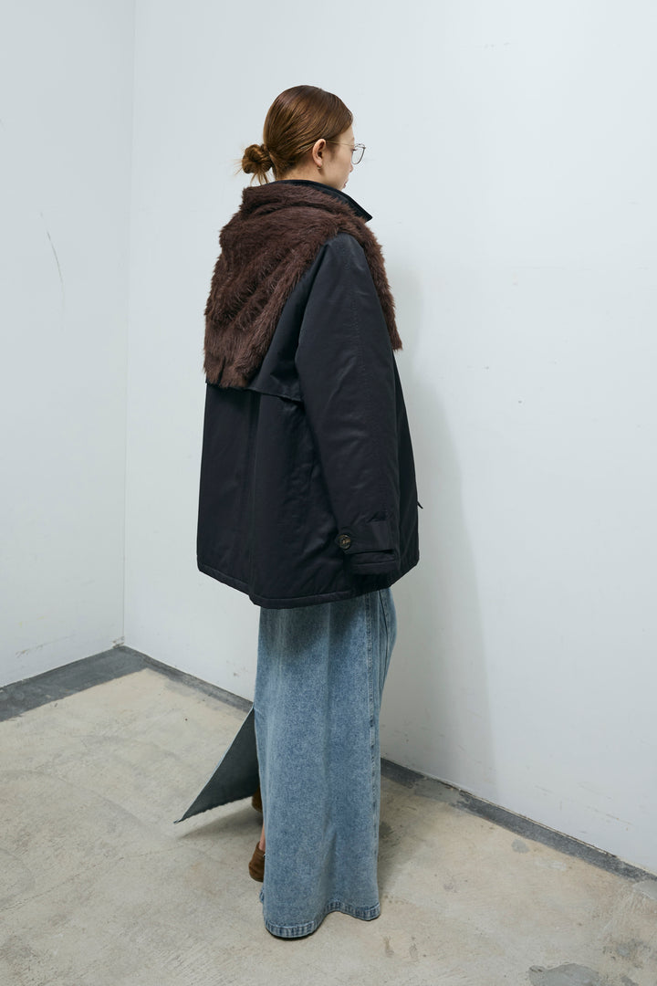 [予約/SET]キルトライニングAライントレンチ+オーセンティックデニムSK(2set)