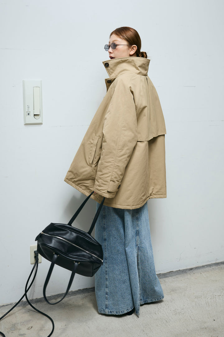 [予約/SET]キルトライニングAライントレンチ+オーセンティックデニムSK(2set)