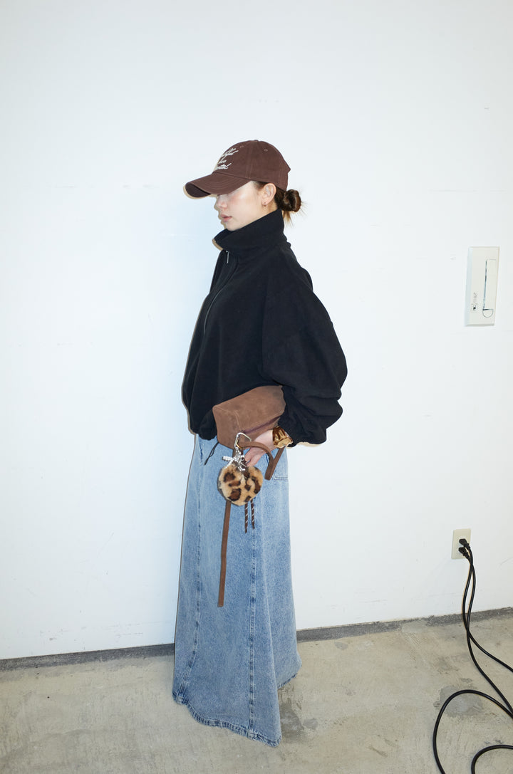 [予約/SET]ハーフジップフリースブルゾン+オーセンティックデニムSK(2set)