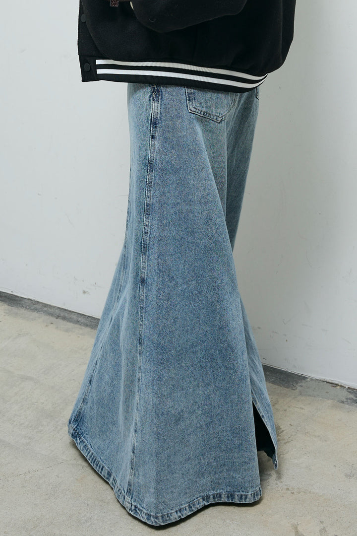 [予約/SET]ヴァーシティブルゾン+オーセンティックデニムSK(2set)