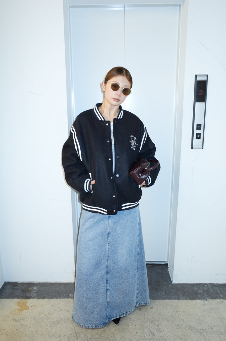 [予約/SET]ヴァーシティブルゾン+オーセンティックデニムSK(2set)