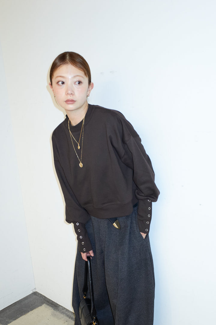 [予約]バックオープン裏毛PO