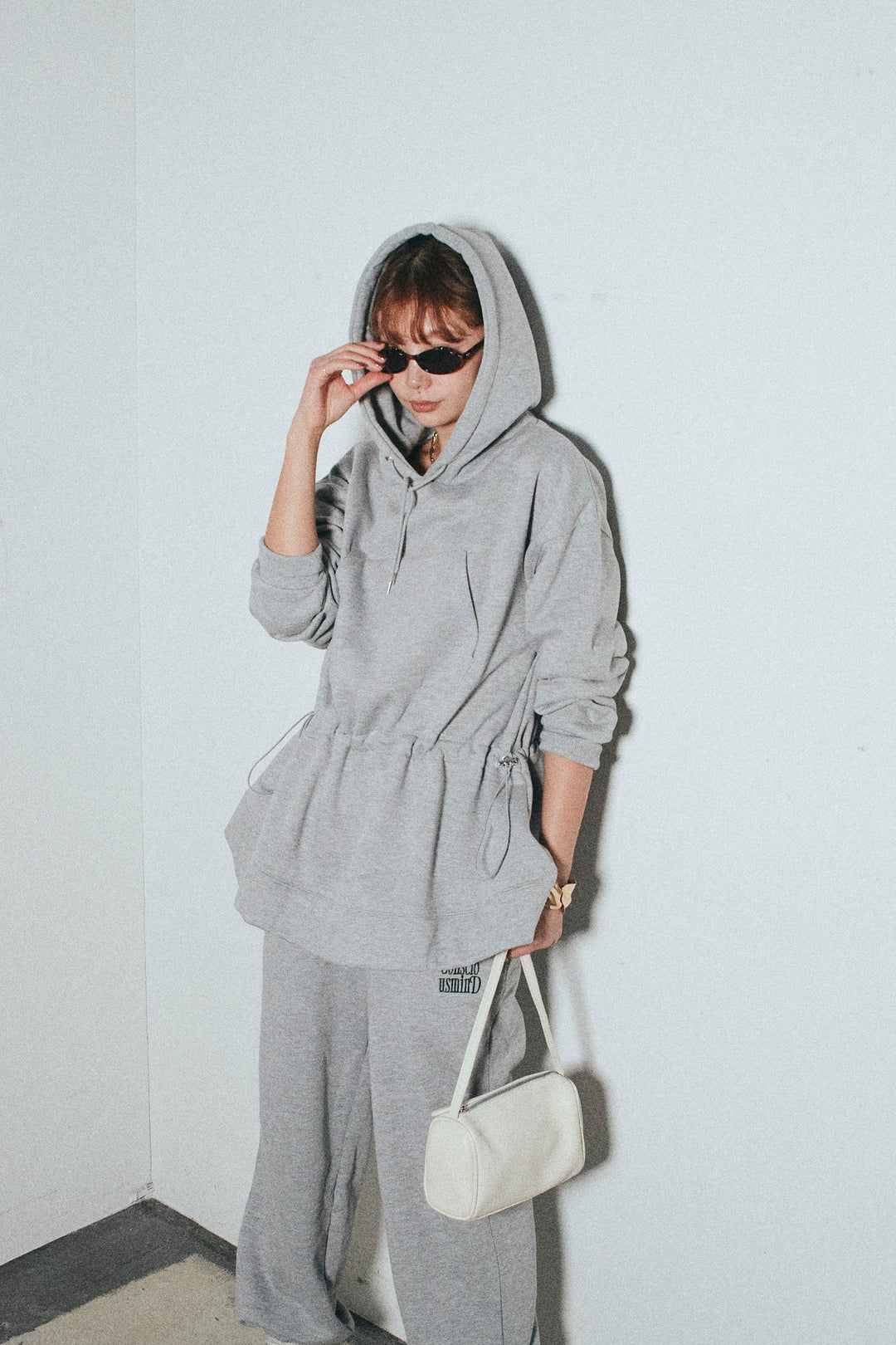 裏毛ドロストフーディ