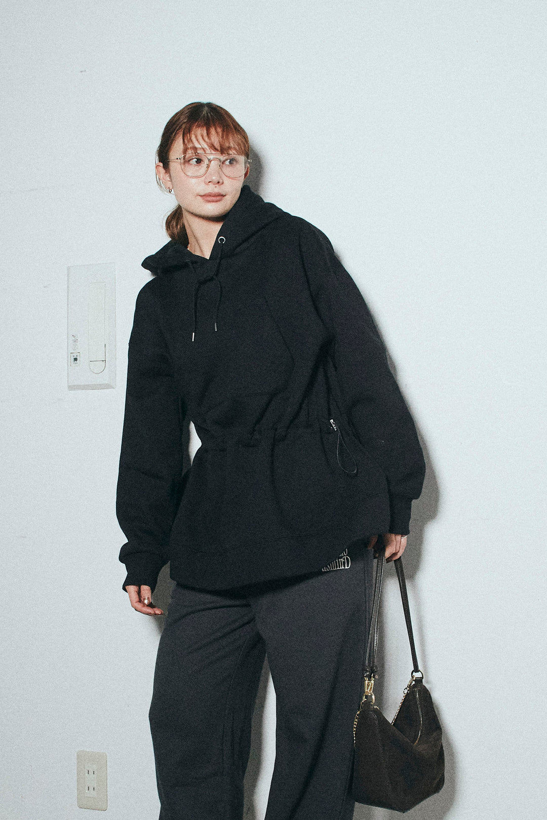 裏毛ドロストフーディ