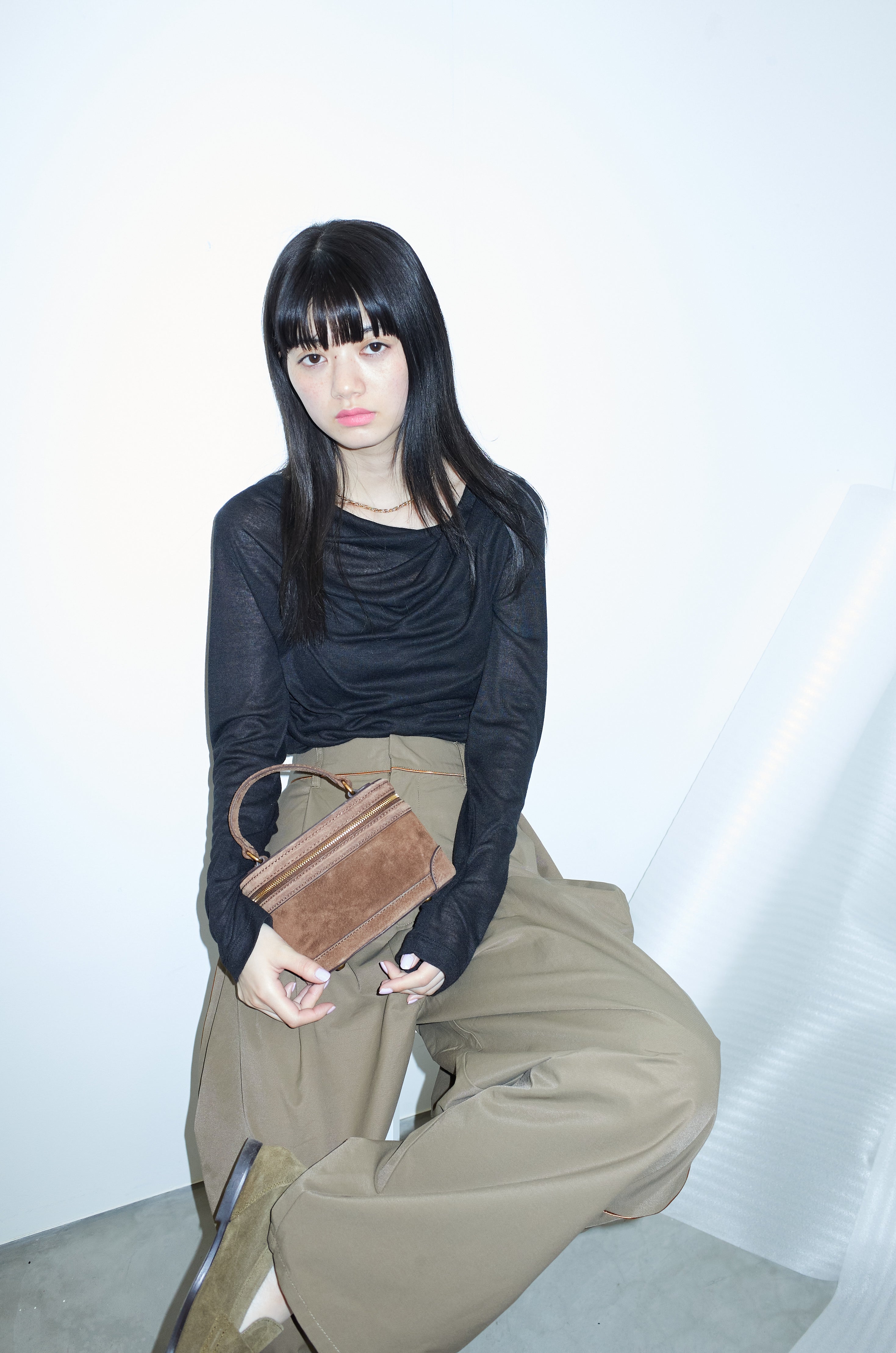 予約]シアードレープカットソー – IAMALPHA