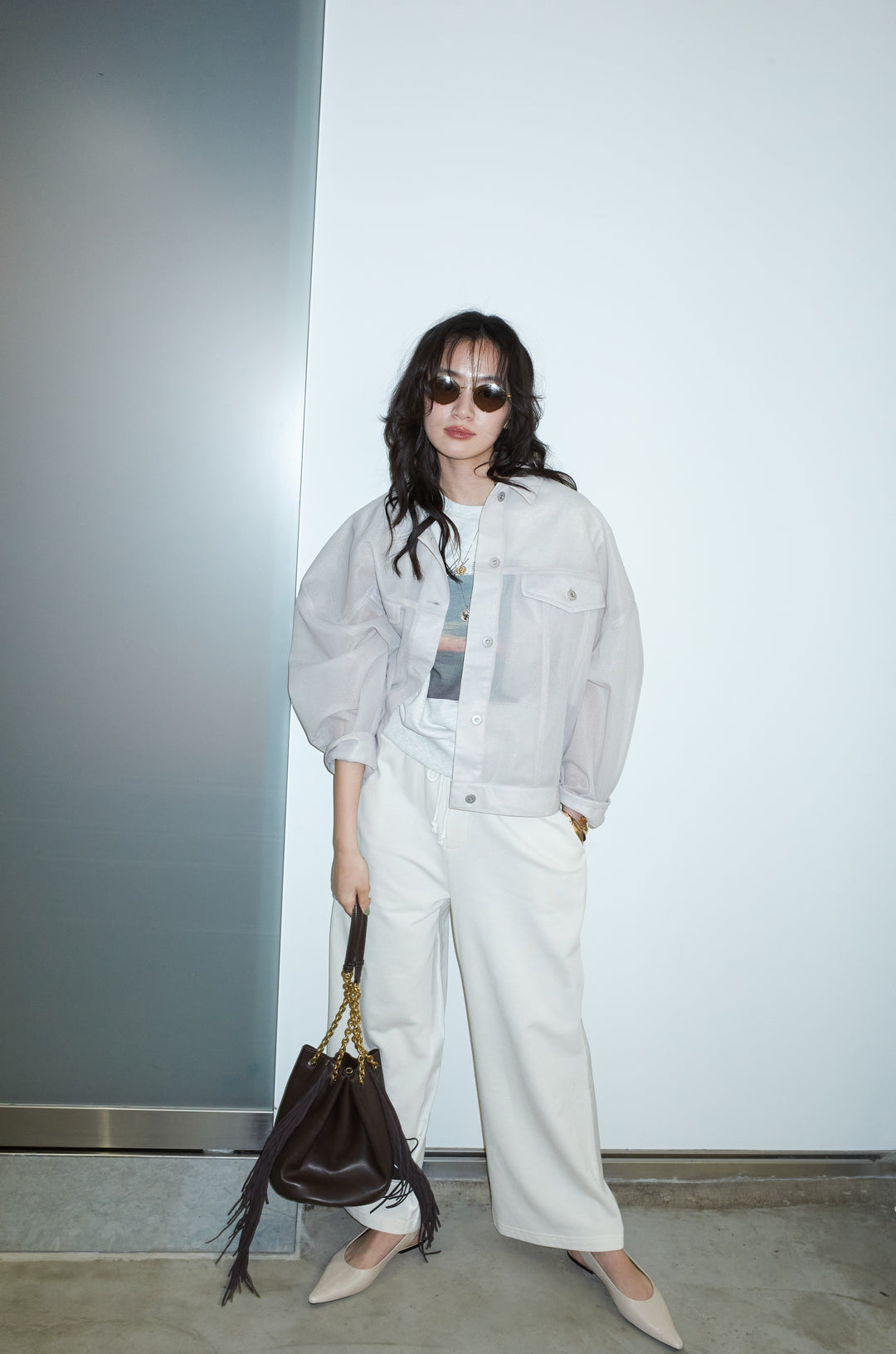 [予約/SET]シアーダンボールGジャン+異素材切り替え裏毛パンツ(2set)