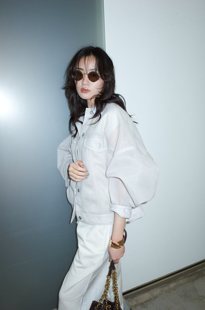 [予約/SET]シアーダンボールGジャン+異素材切り替え裏毛パンツ(2set)