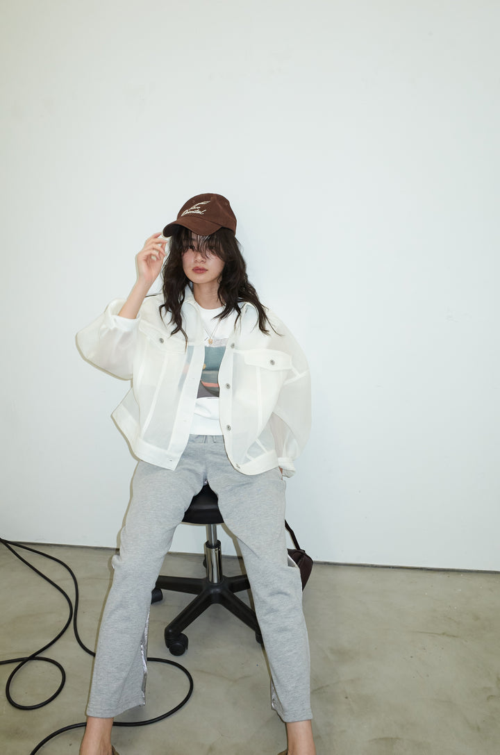 [予約/SET]シアーダンボールGジャン+異素材切り替え裏毛パンツ(2set)