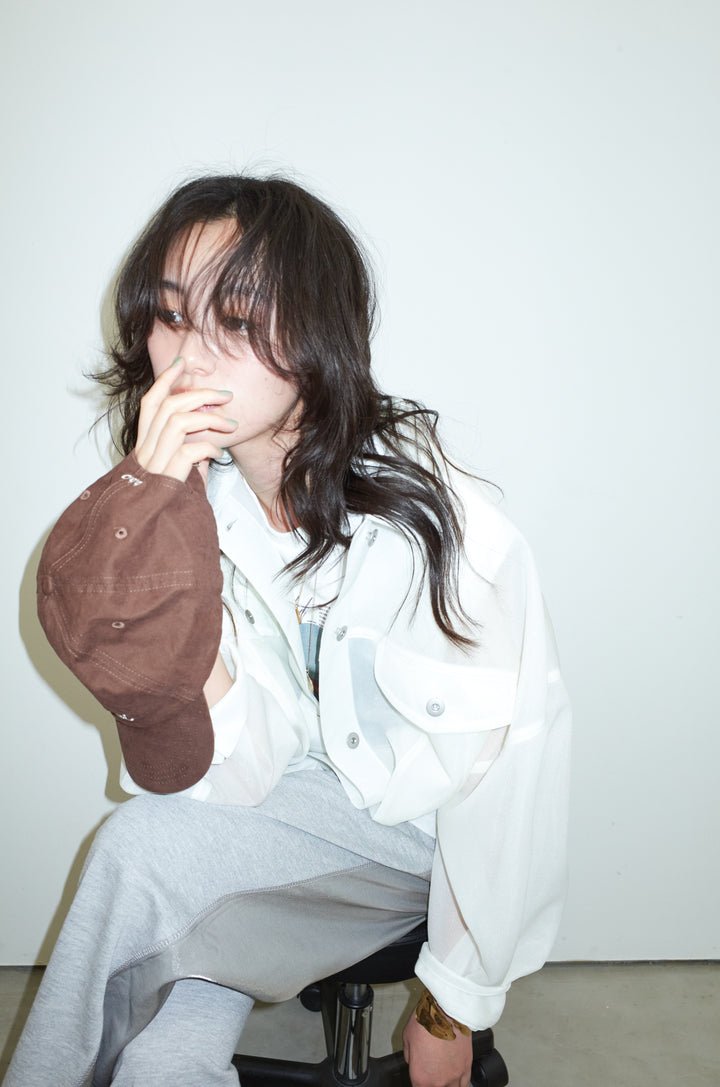 [予約/SET]シアーダンボールGジャン+異素材切り替え裏毛パンツ(2set)