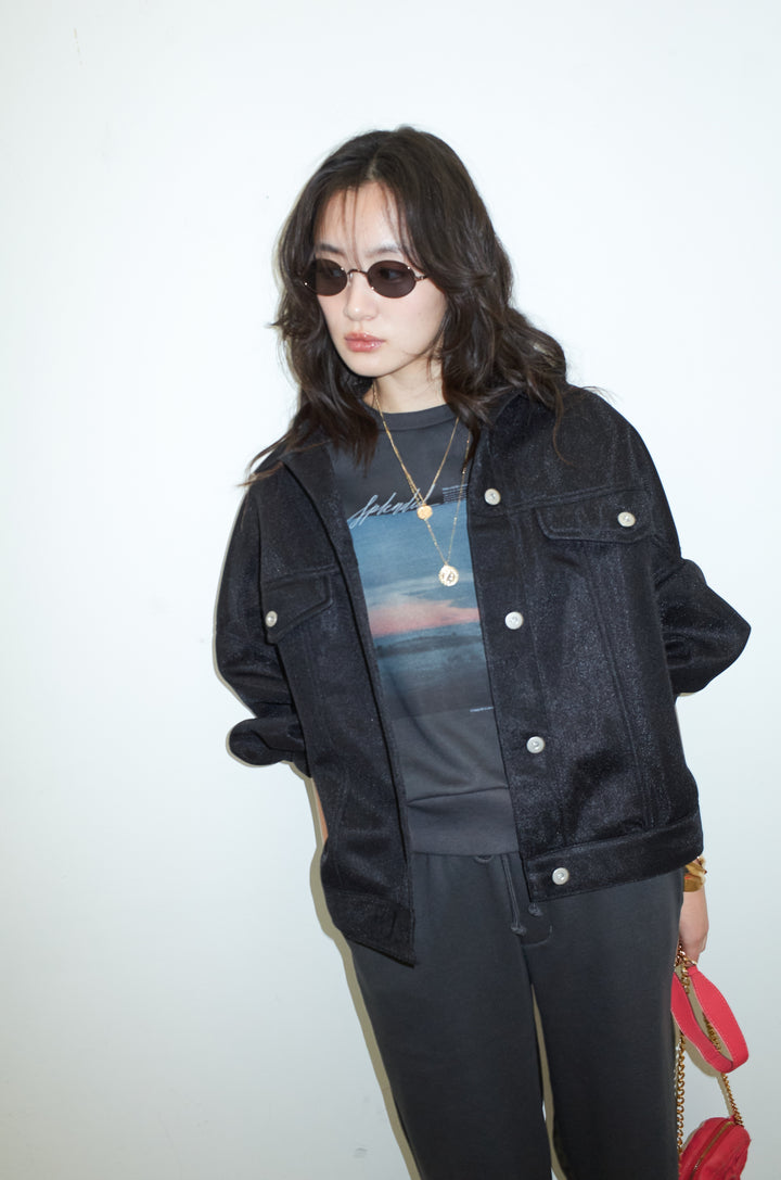 [予約/SET]シアーダンボールGジャン+異素材切り替え裏毛パンツ(2set)