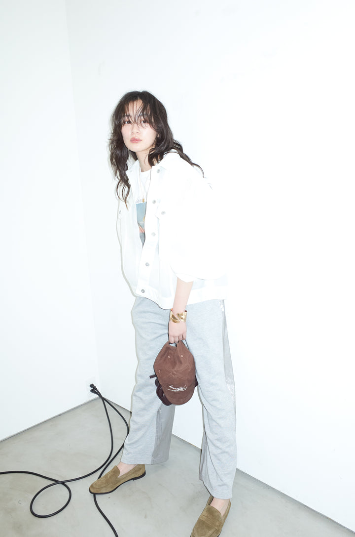 [予約/SET]シアーダンボールGジャン+異素材切り替え裏毛パンツ(2set)