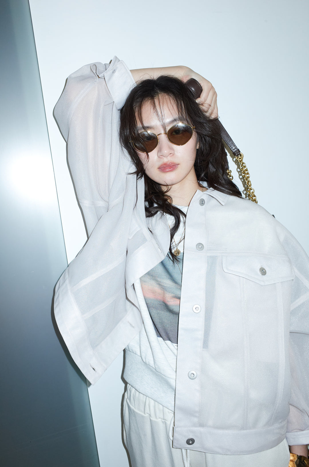 [予約/SET]シアーダンボールGジャン+異素材切り替え裏毛パンツ(2set)