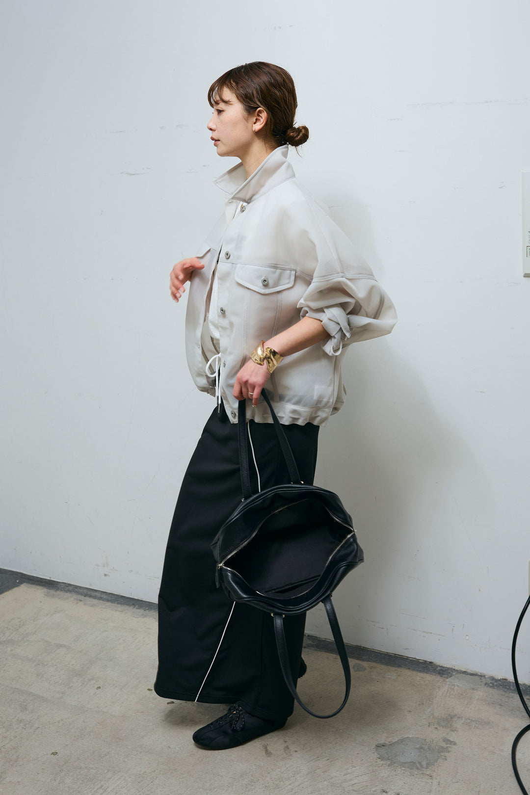 [予約/SET]シアーダンボールGジャン+ミニ裏毛ライン入りSK(2set)