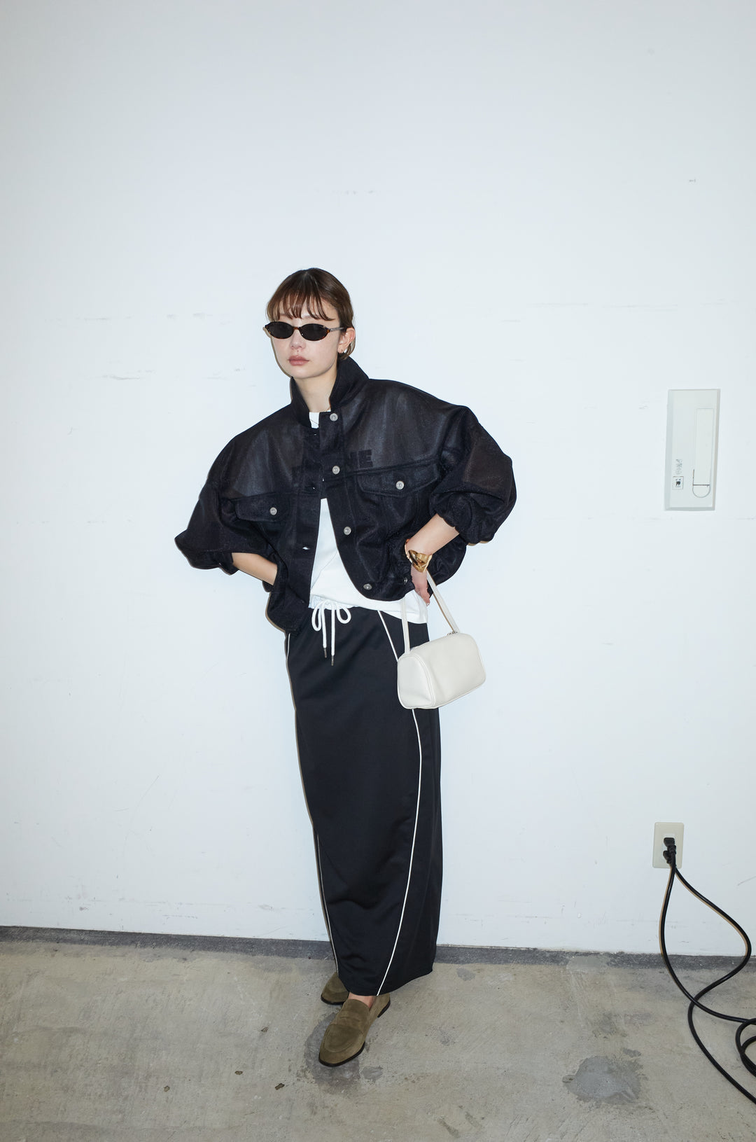 [予約/SET]シアーダンボールGジャン+ミニ裏毛ライン入りSK(2set)