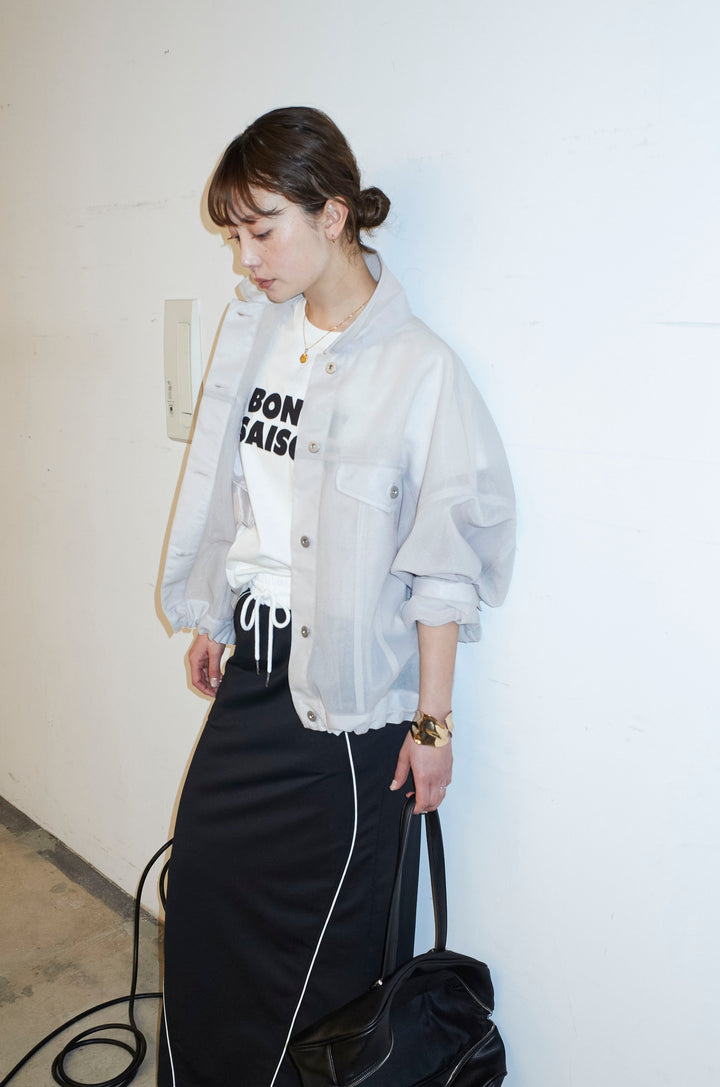 [予約/SET]シアーダンボールGジャン+ミニ裏毛ライン入りSK(2set)