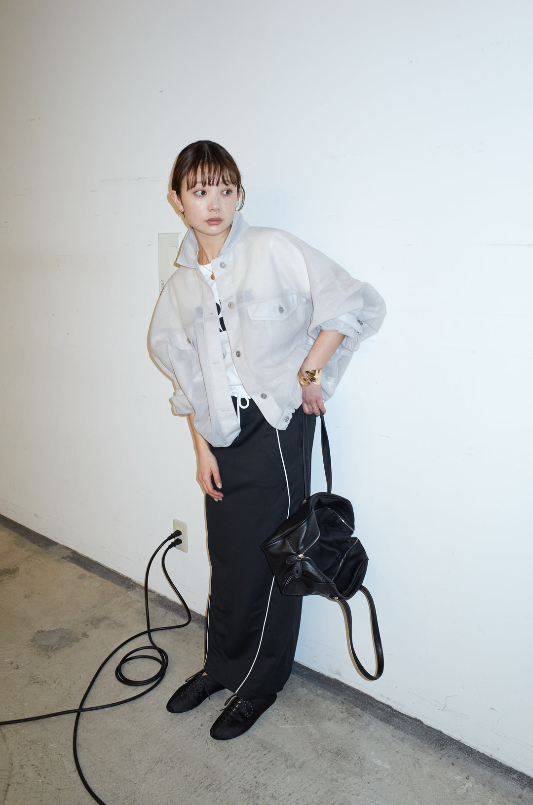 [予約/SET]シアーダンボールGジャン+ミニ裏毛ライン入りSK(2set)