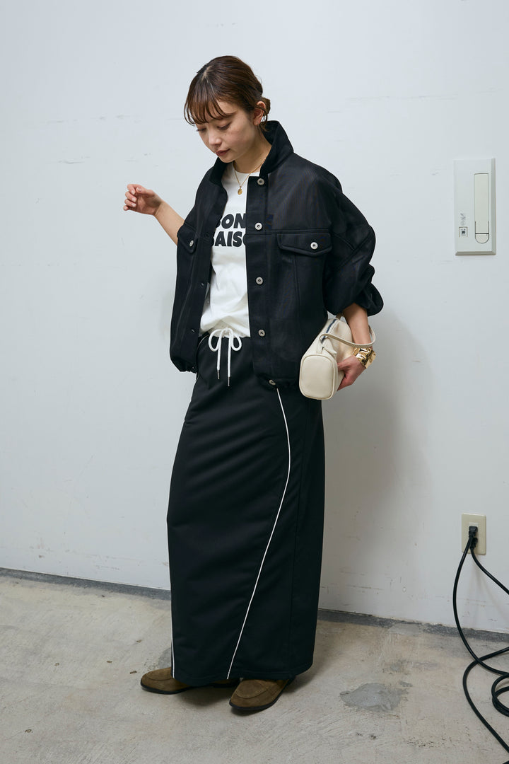 [予約/SET]シアーダンボールGジャン+ミニ裏毛ライン入りSK(2set)