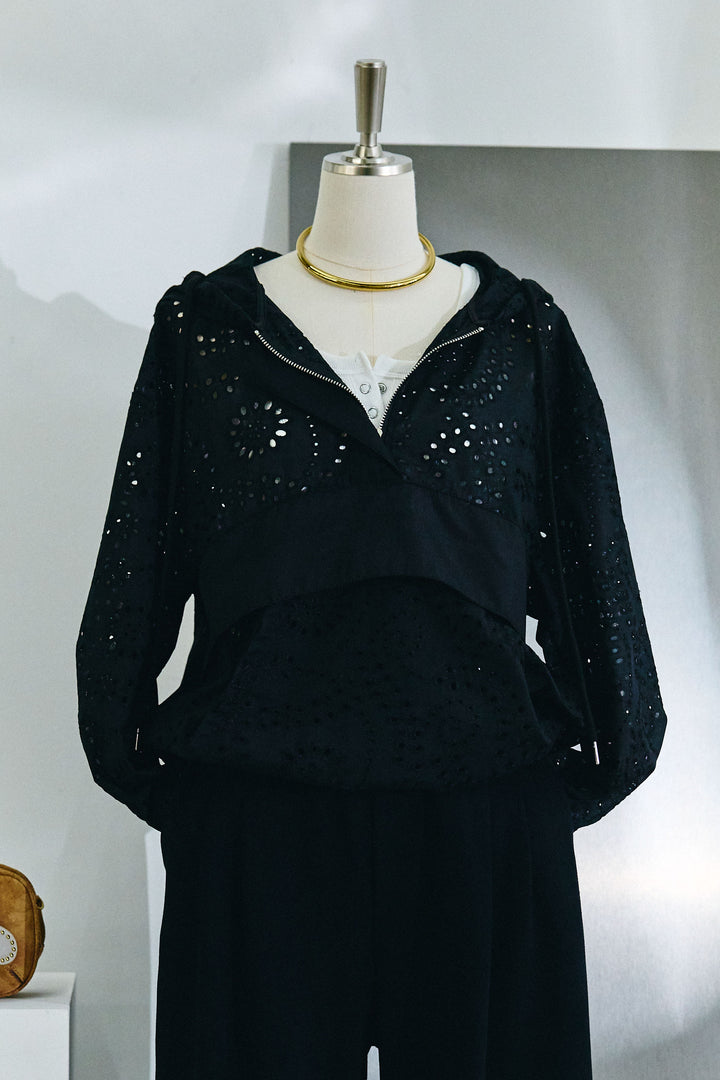 [予約]レースアノラックフーディ