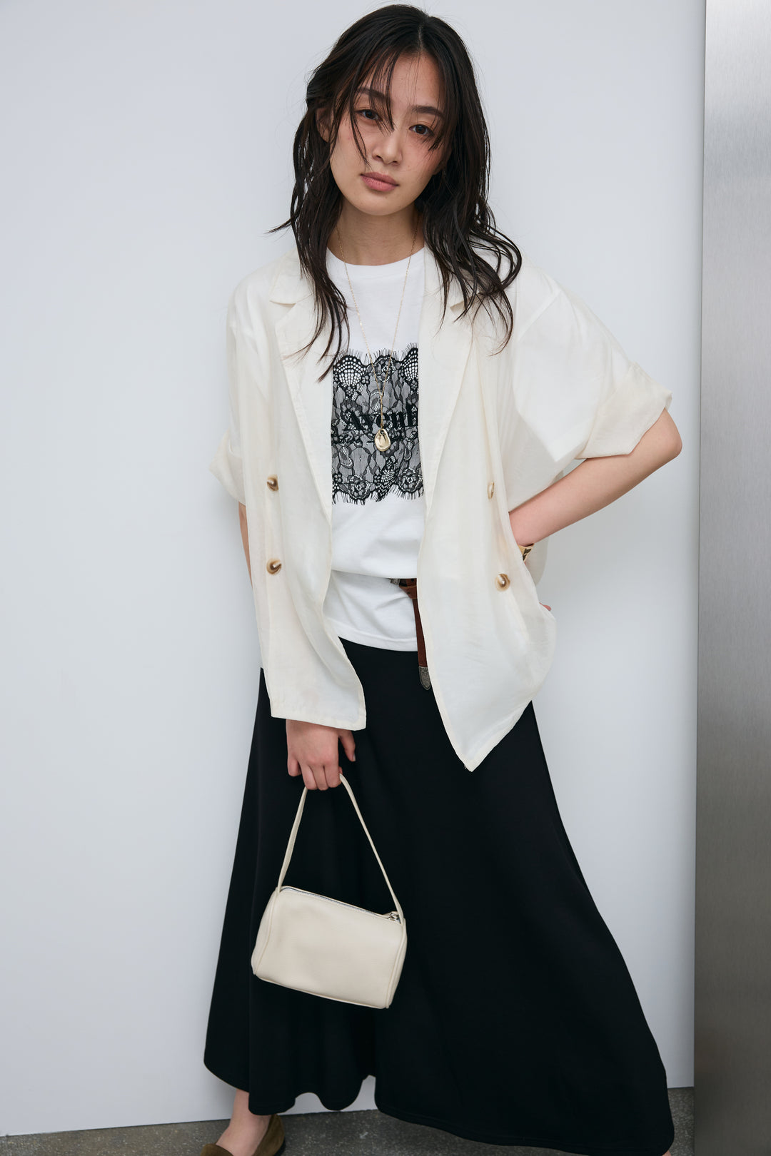 [予約]シアーハーフスリーブジャケット