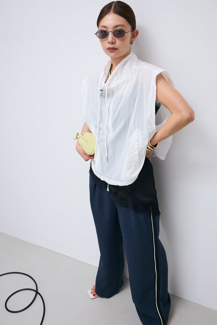 [予約/SET]ノースリナイロンアノラック+サイドラインパンツ(2set)