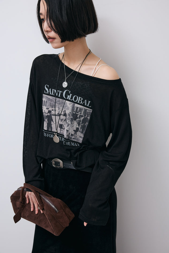 [予約/SET]フォトプリントシアーT+ベロアレースSK(2set)