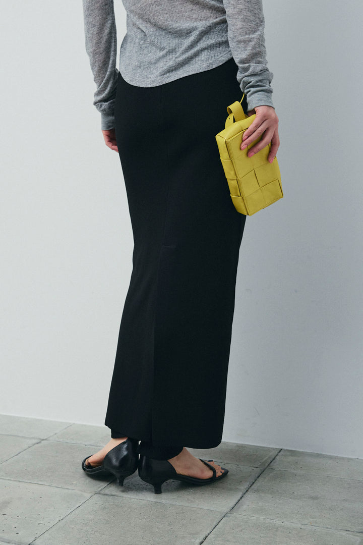 [予約/SET]ダンボールニットスカート+スリットレギンス(2set)