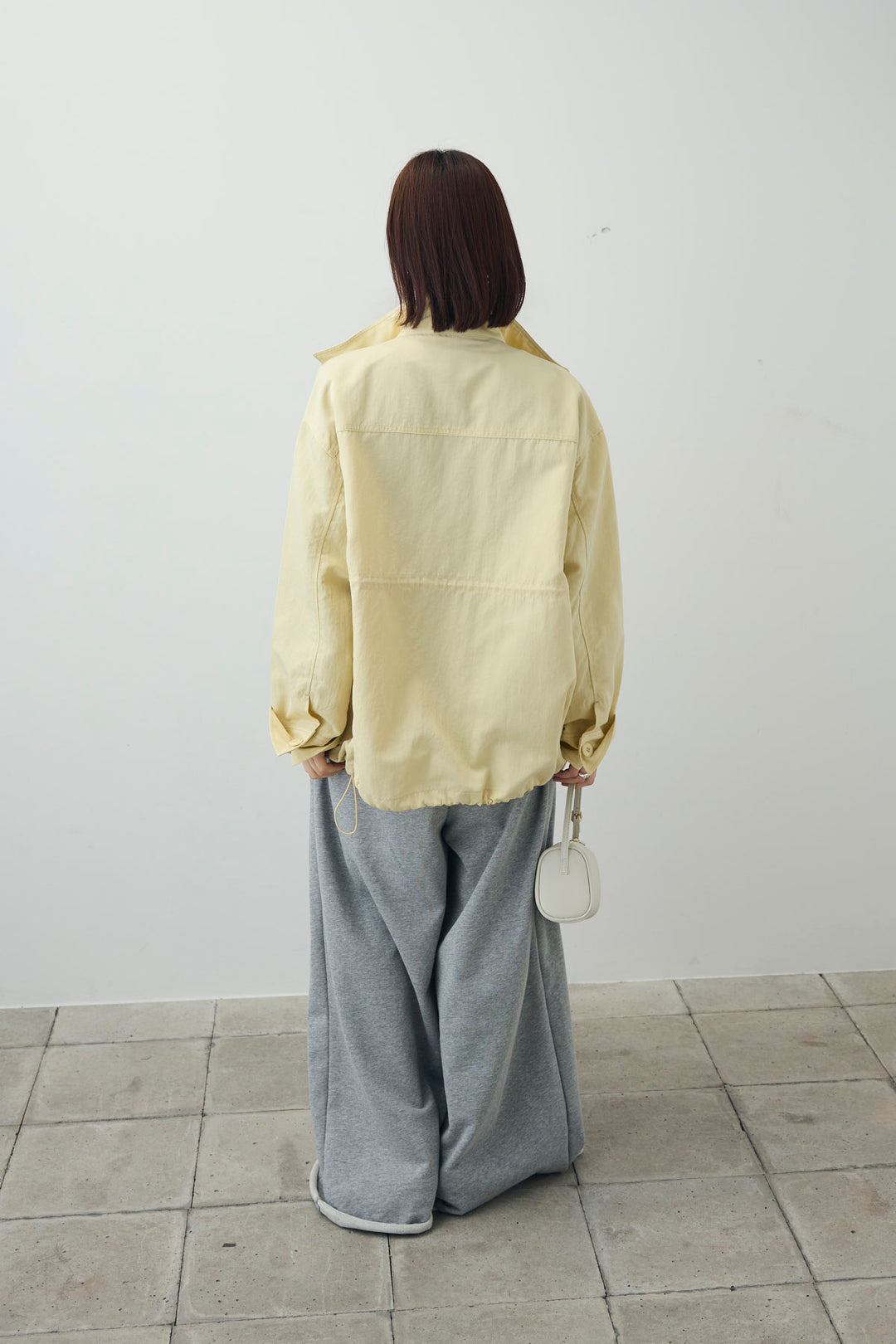 [予約/SET]シアーテレコヘンリーネックPO+ナイロンツイルミリタリーブルゾン(2set)