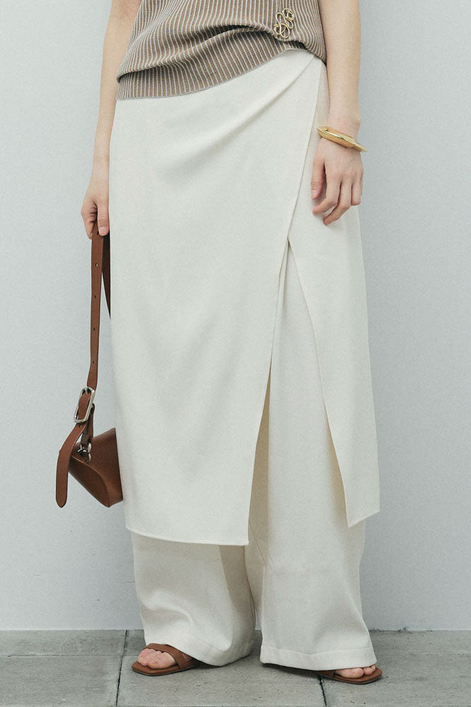 [予約]レイヤードラップパンツ