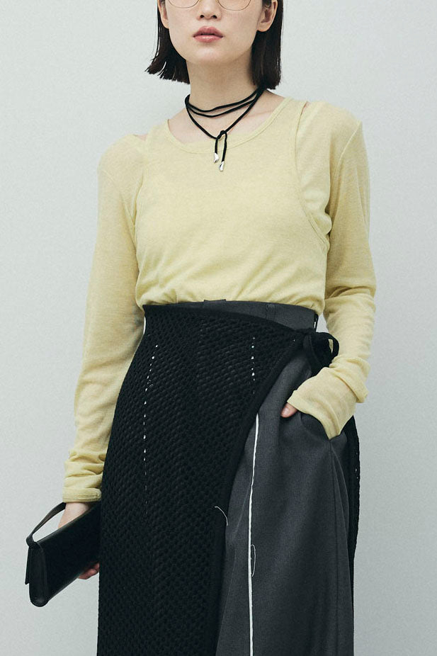 [予約]シアーレイヤードトップス