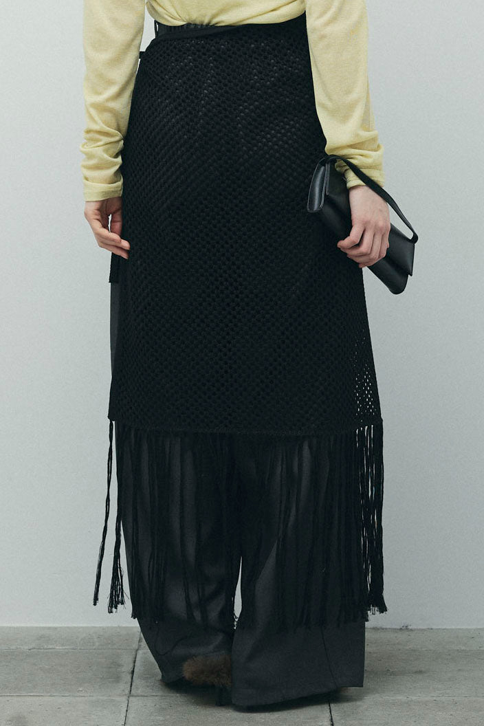 [予約]メッシュラップスカート