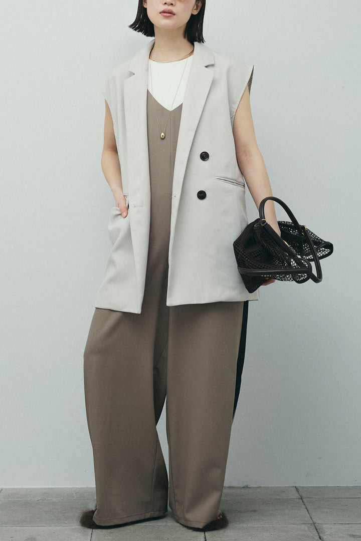 [予約]サイドラインキャミサロペット