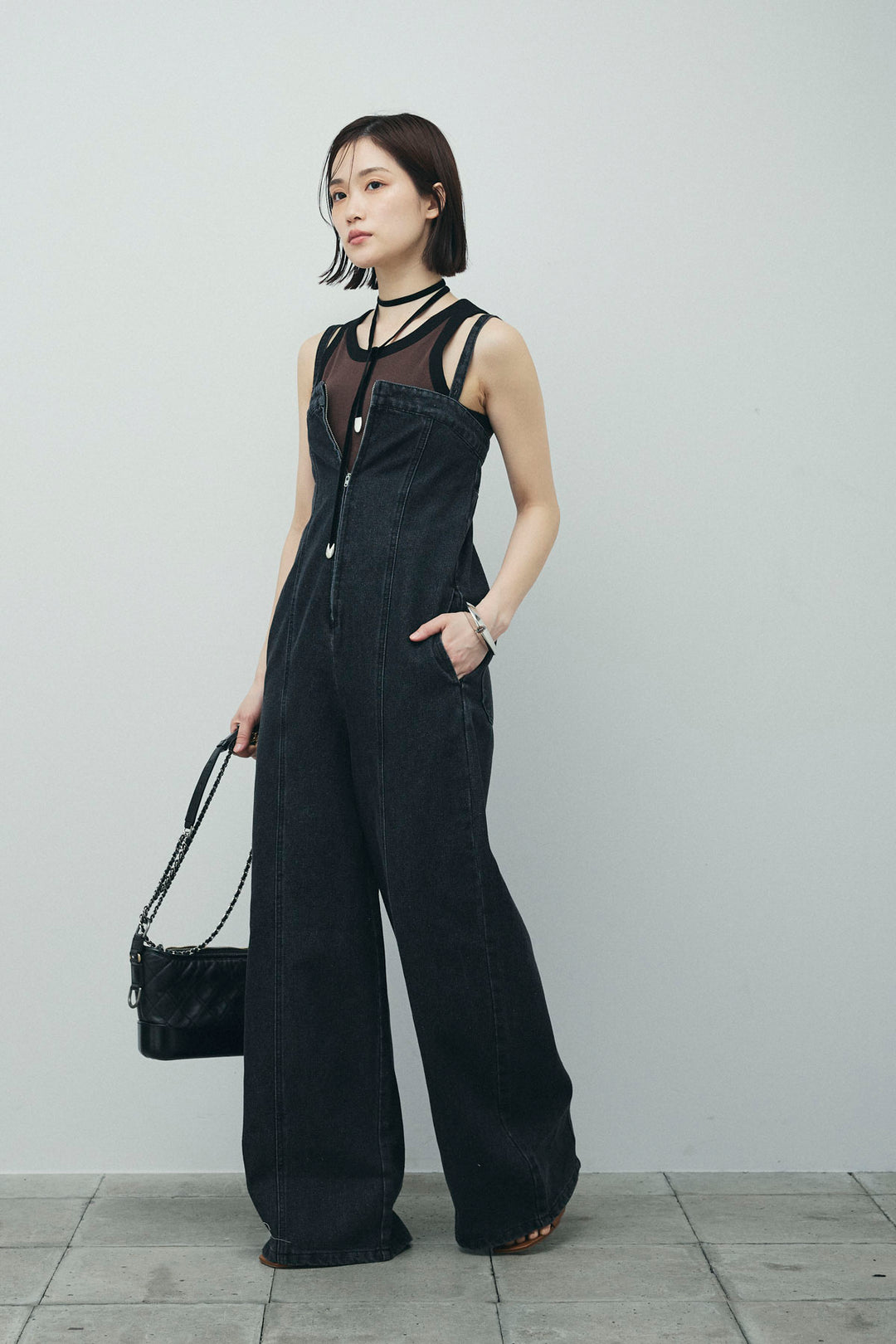 [予約]デニムオールインワン