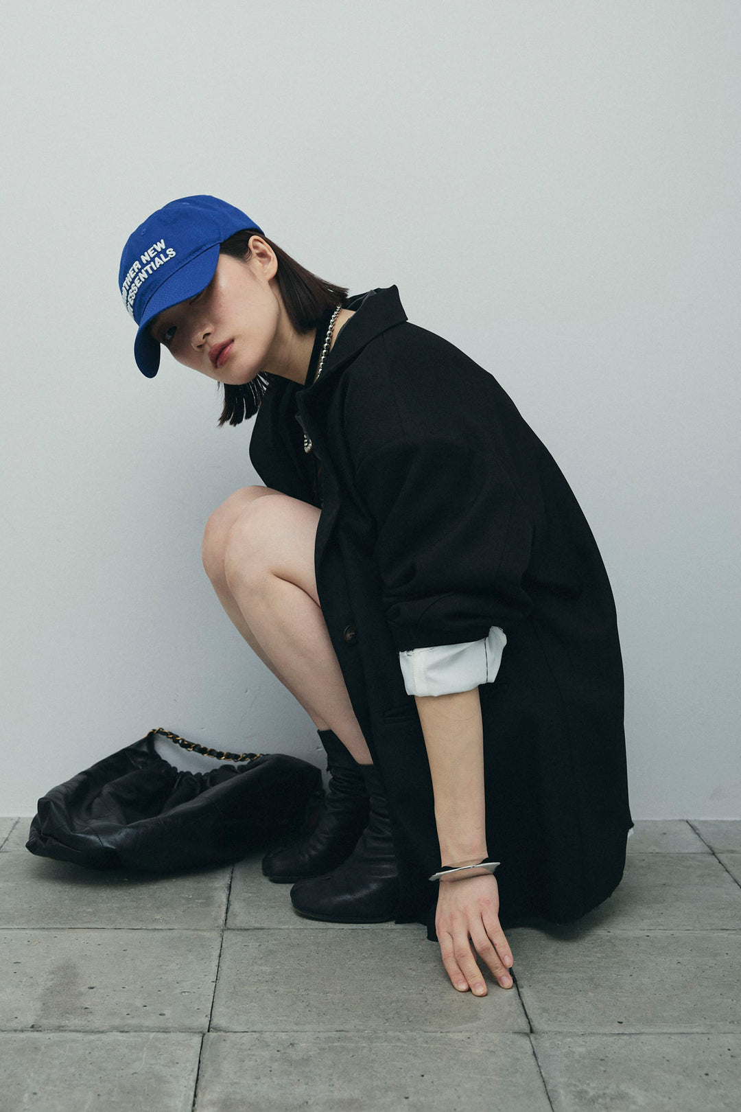 [予約/SET]ヘザーエステルテーラードジャケット+vintage-Tシャツ+ショート丈レギンス(3set)