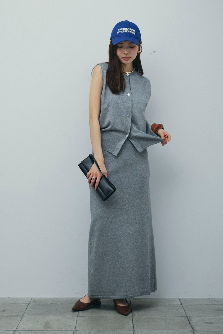 [予約/SET]ラメベスト+ラメタイトスカート(2set)