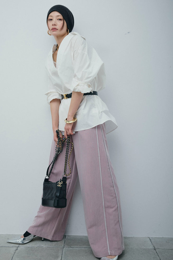 [予約]サイドラインリラックスパンツ