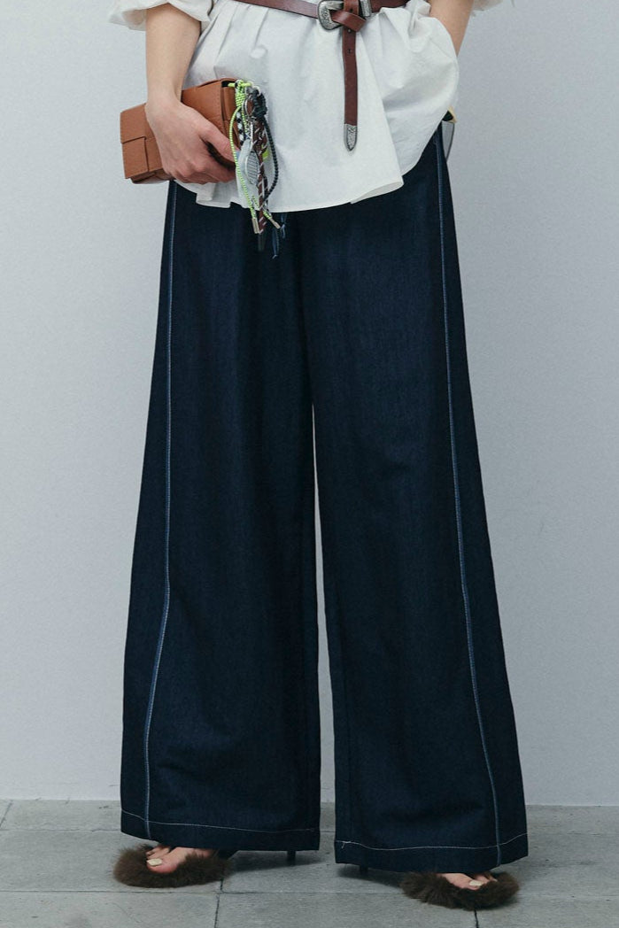 [予約]サイドラインリラックスパンツ