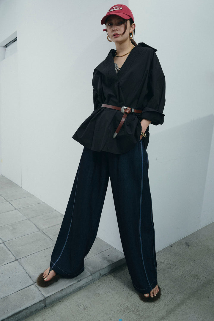 [予約]サイドラインリラックスパンツ