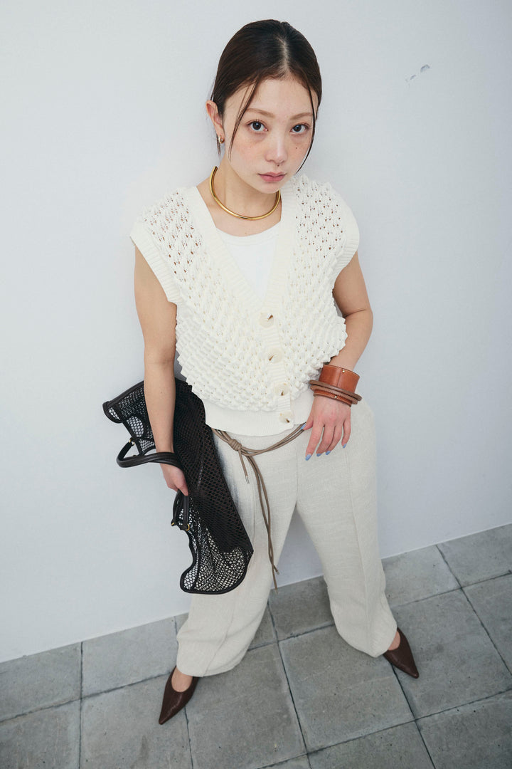 [予約]カップ付きホルターネックタンク