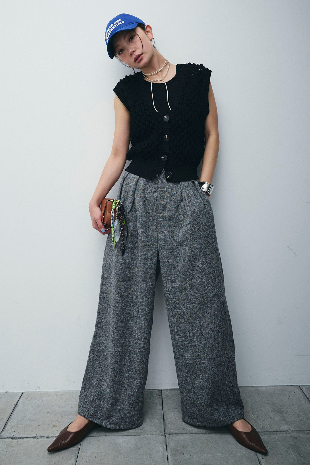 [予約]サマーツイードタックパンツ