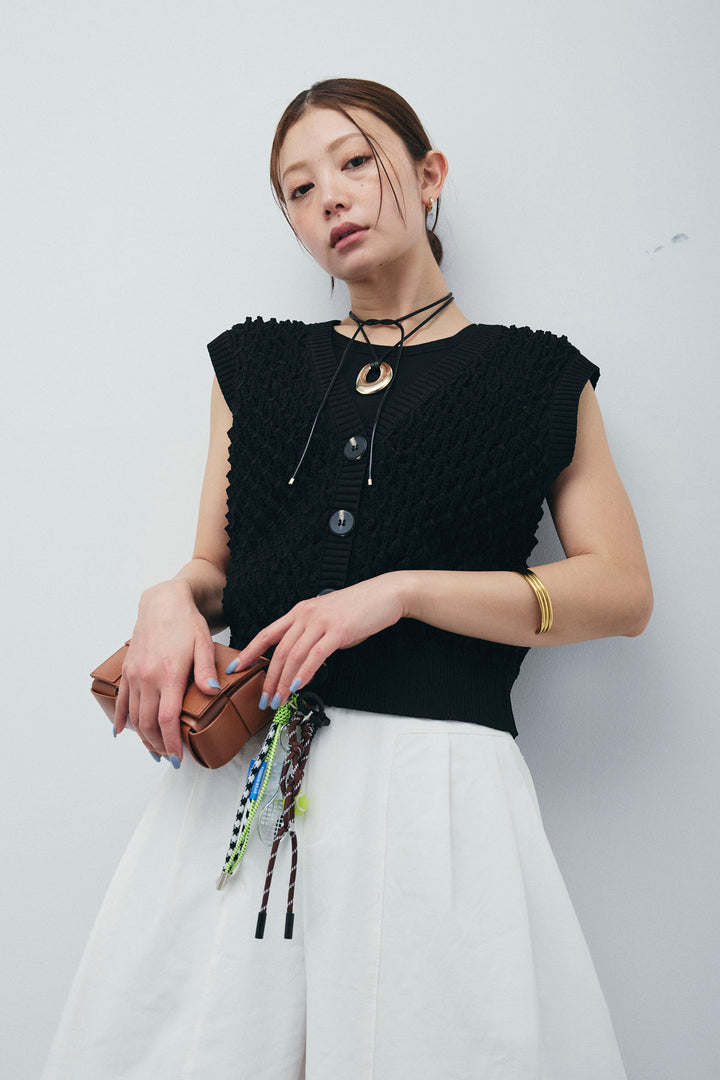 [予約]カップ付きホルターネックタンク