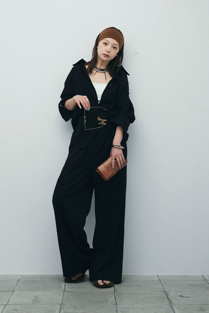 [予約]カットワークレースセットアップ