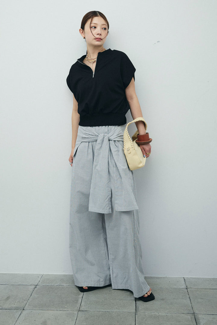 [予約]前後2WAYポンチフレンチスリーブTシャツ