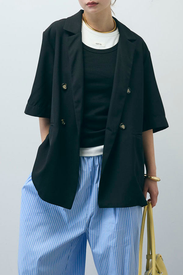 [予約]半袖ダブルテーラードJK