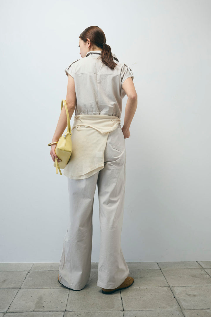 [予約/SET]ネーム入りアメスリタンク+ノースリーブオールインワン(2set)