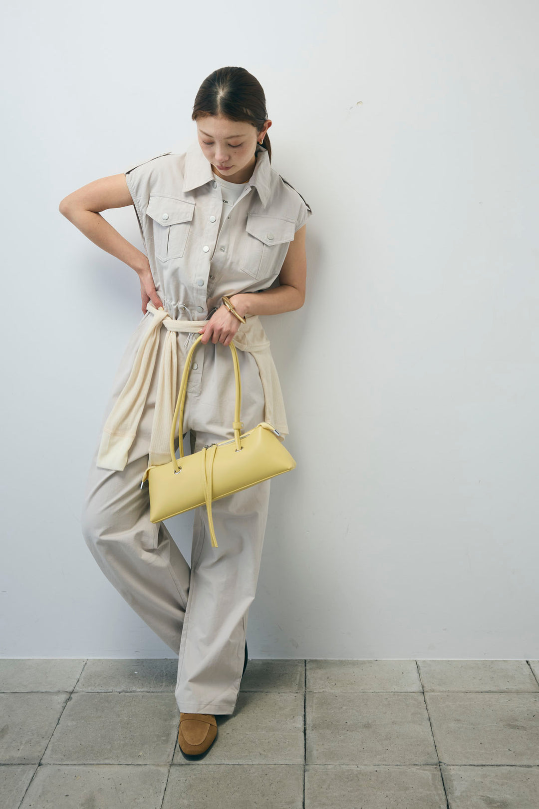 [予約/SET]ネーム入りアメスリタンク+ノースリーブオールインワン(2set)