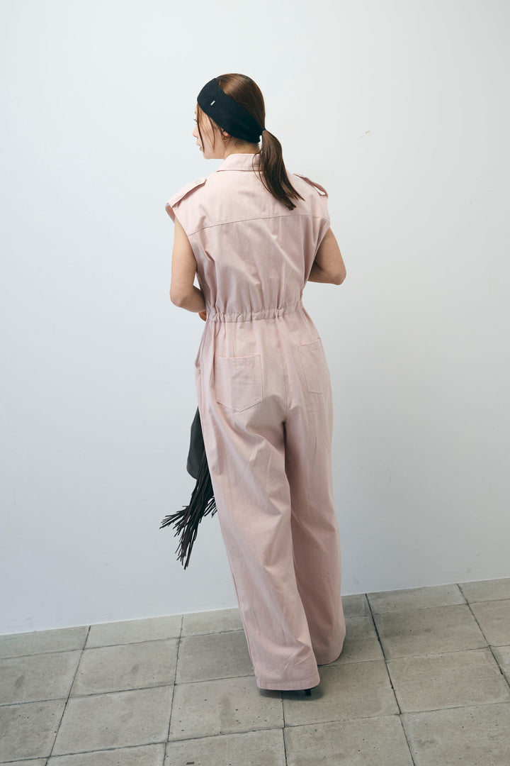 [予約/SET]ネーム入りアメスリタンク+ノースリーブオールインワン(2set)