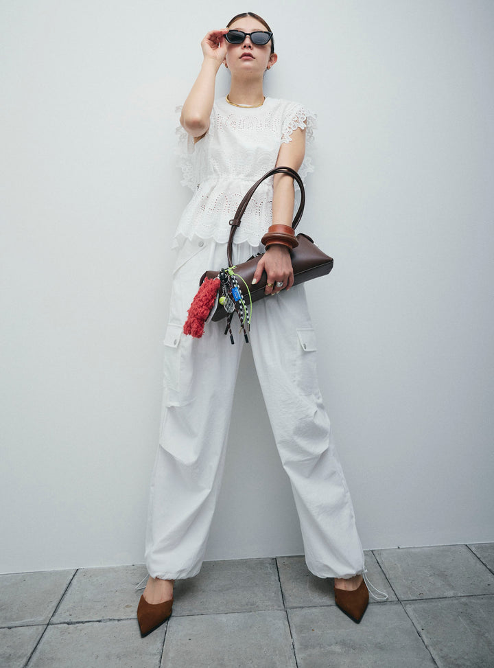 [予約]エンブロイダリーレースブラウス