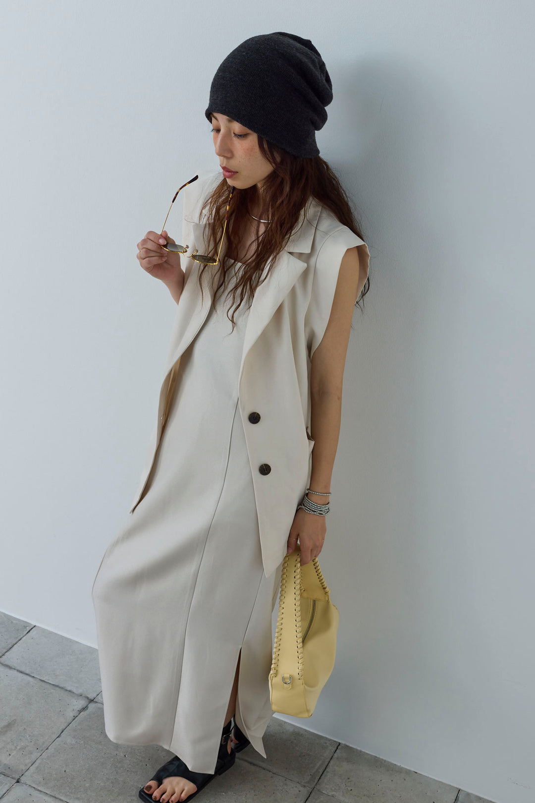 [予約]ヘザーツイルキャミワンピース