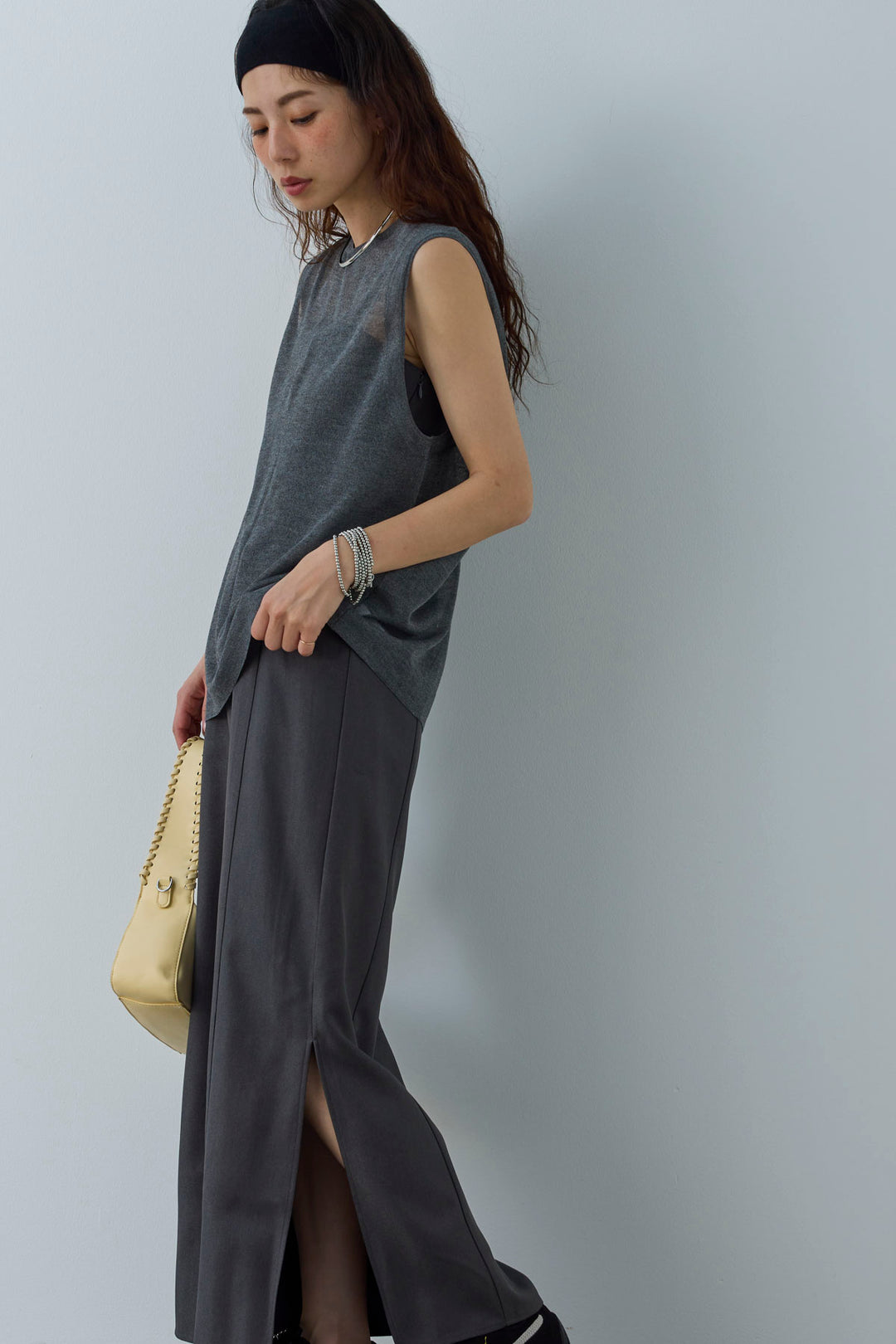 [予約]ヘザーツイルキャミワンピース